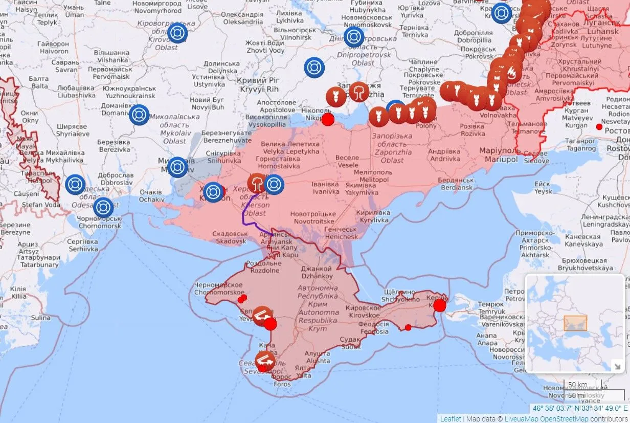 Яка обстановка на Півдні Яка обстановка на Півдні