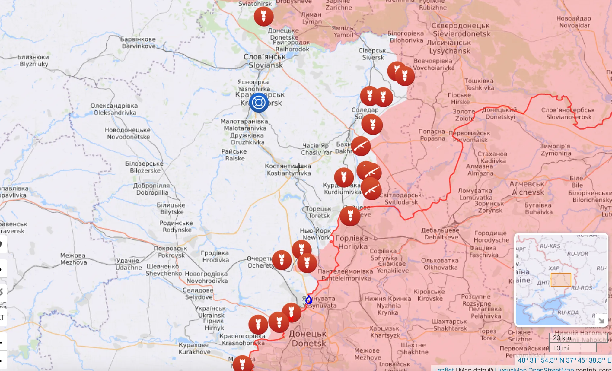 Бойові дії на Донбасі Бойові дії на Донбасі