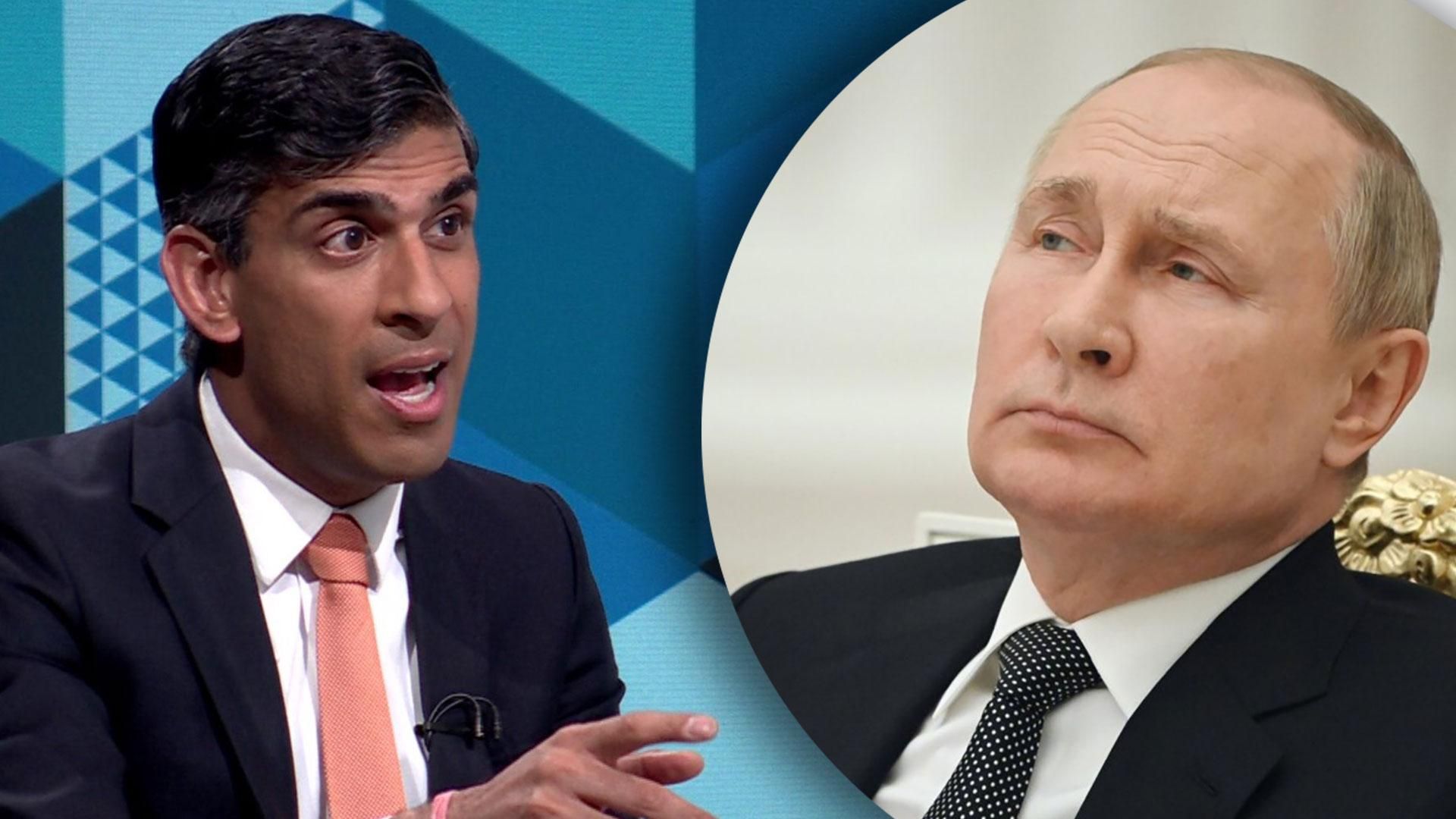 Риши Сунак заявил, что Владимира Путина нужно исключить из G20 - 24 Канал Риши Сунак заявил, что Владимира Путина нужно исключить из G20 - 24 Канал