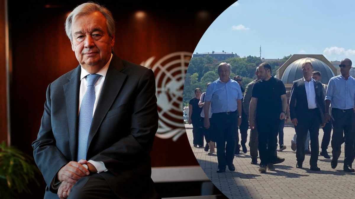 Генсек ООН Гутерреш прибув в Одеський порт - 24 Канал Генсек ООН Гутерреш прибув в Одеський порт - 24 Канал