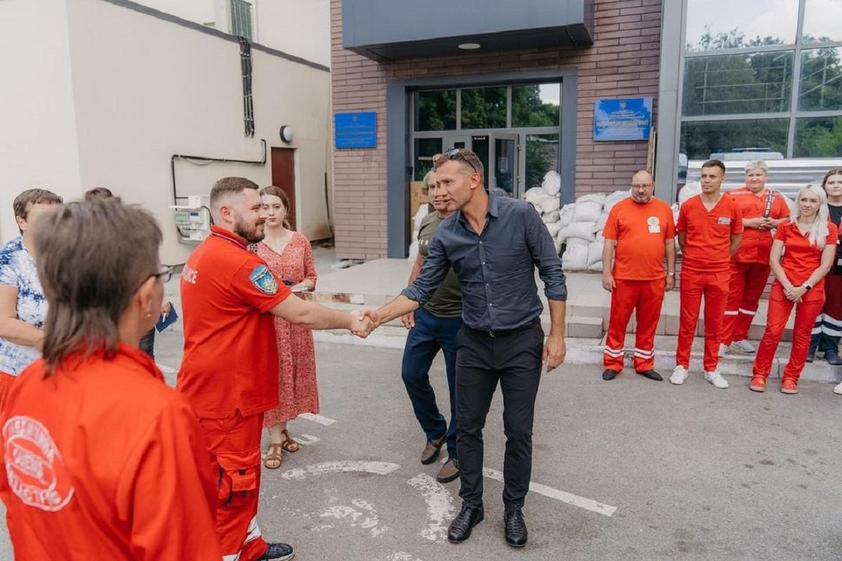 Шевченко прозвітував про зібрані благодійні кошти