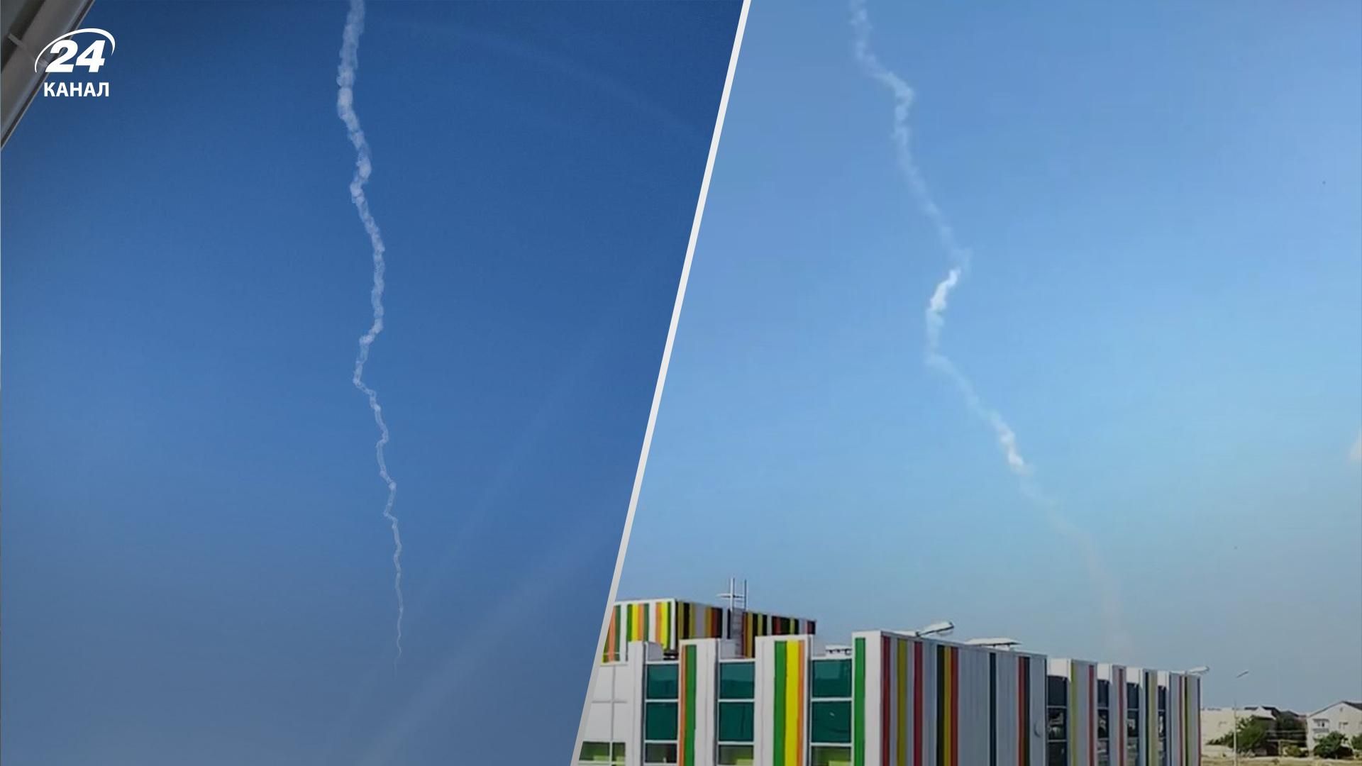 Утренний "хлопок" продолжается: под Евпаторией также слышали взрывы - 24 Канал Утренний "хлопок" продолжается: под Евпаторией также слышали взрывы - 24 Канал