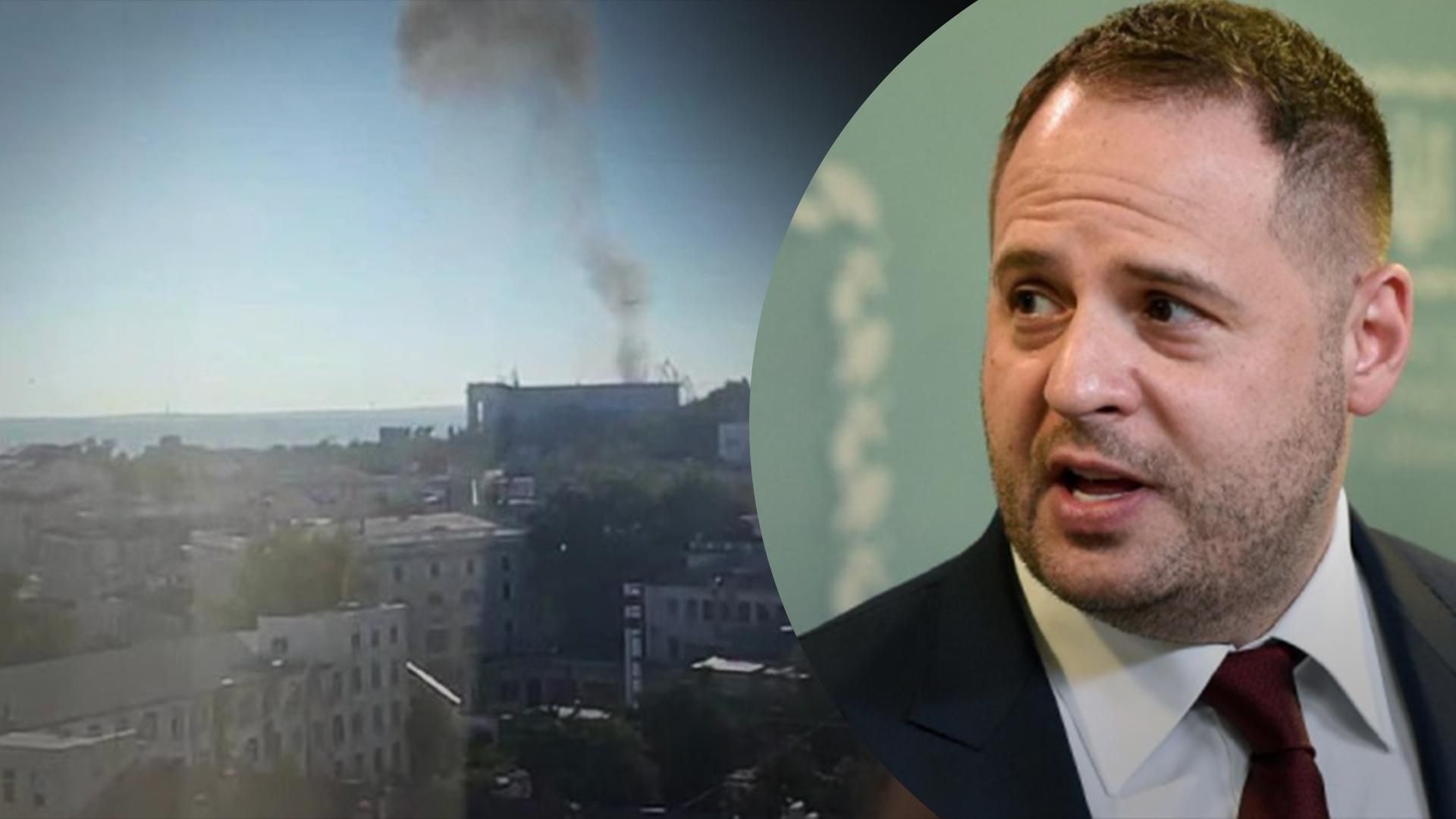 В Офисе Президента отреагировали на взрывы в Севастополе В Офисе Президента отреагировали на взрывы в Севастополе