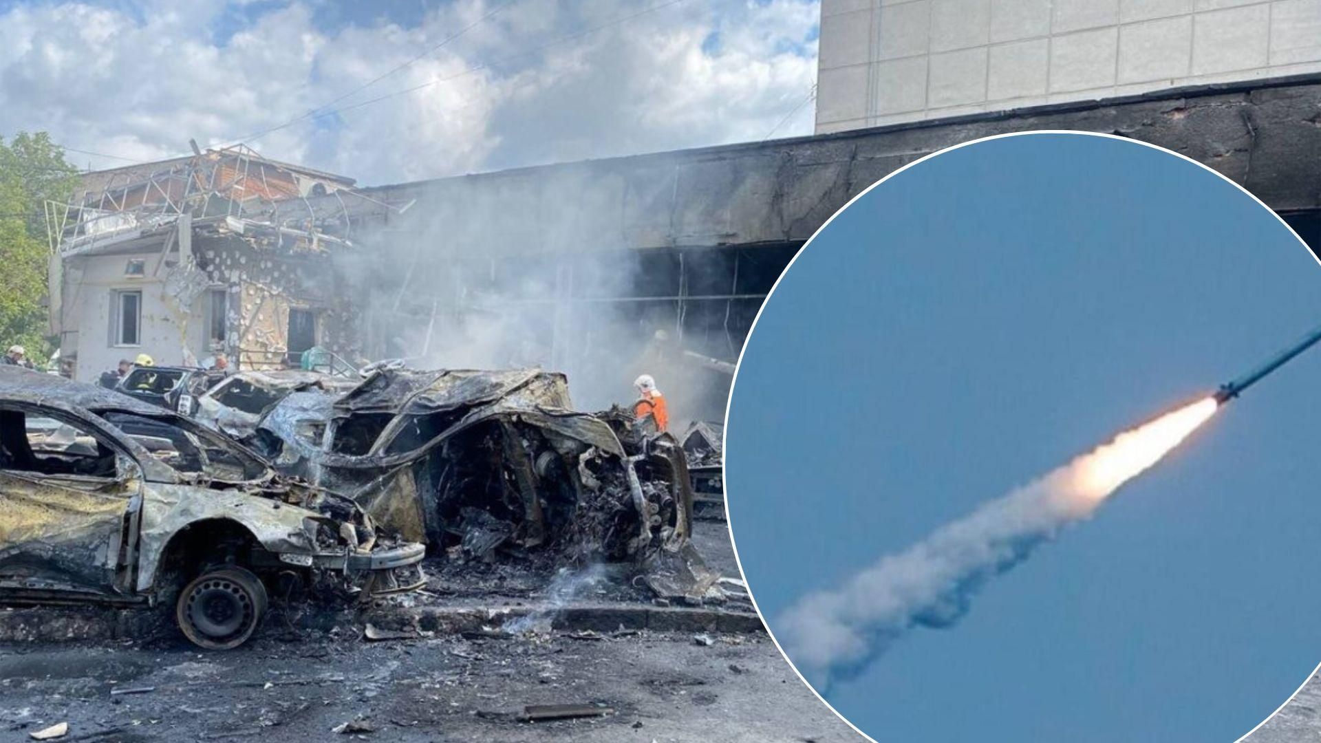 Из 20 российских ракет только 1 летит по военным объектам, остальные – по мирным. Из 20 российских ракет только 1 летит по военным объектам, остальные – по мирным.