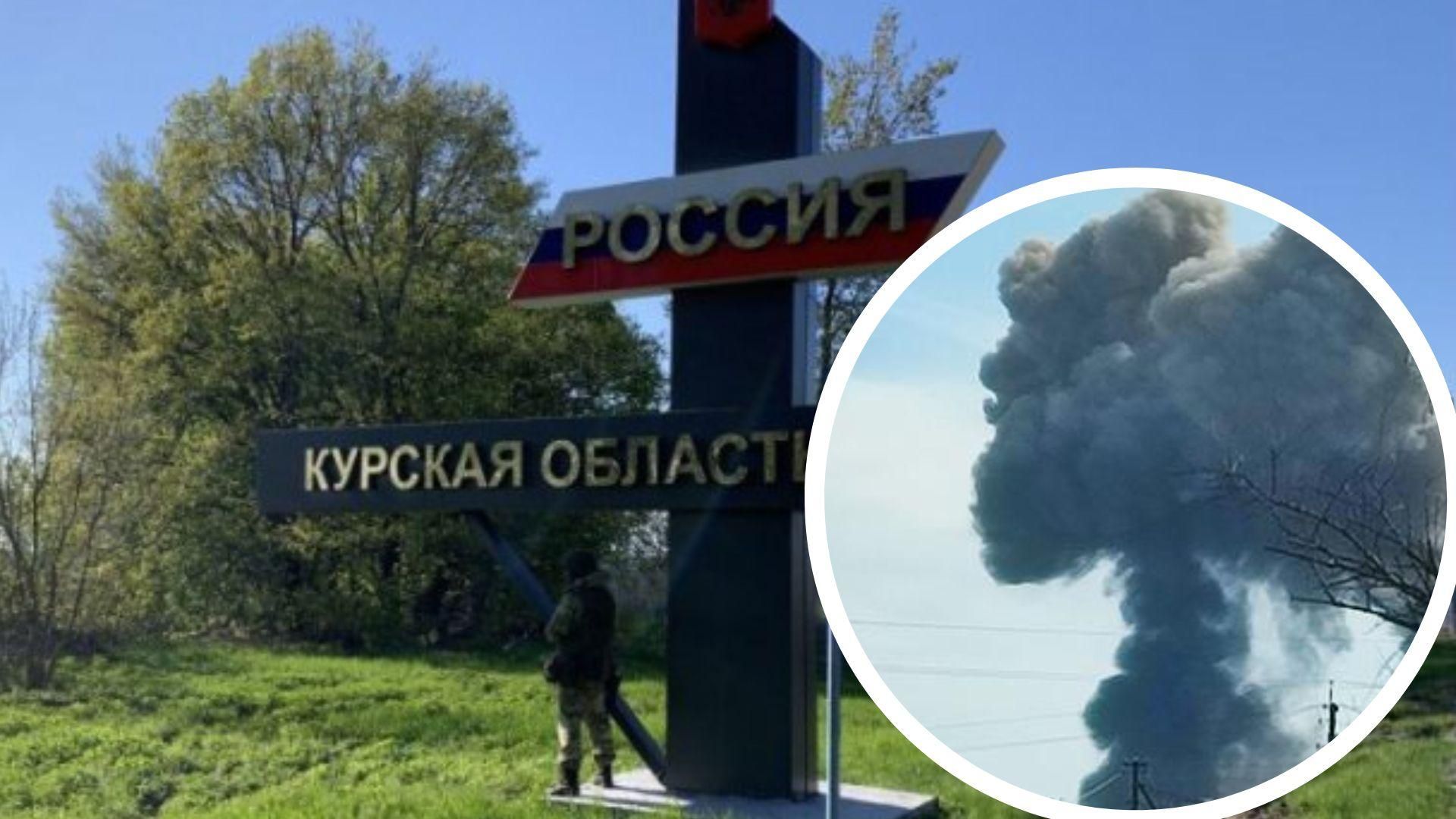 В Курской области взрывы