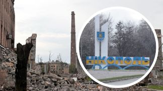 Нічний обстріл Нікополя: на підприємстві виникла пожежа, "демілітаризовано" школу та зупинку