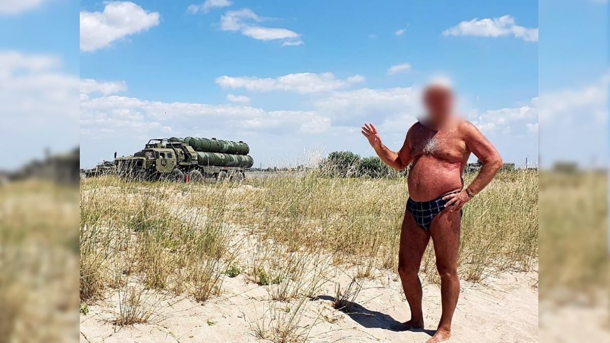 Российские туристы зажгли позиции ПВО в Крыму