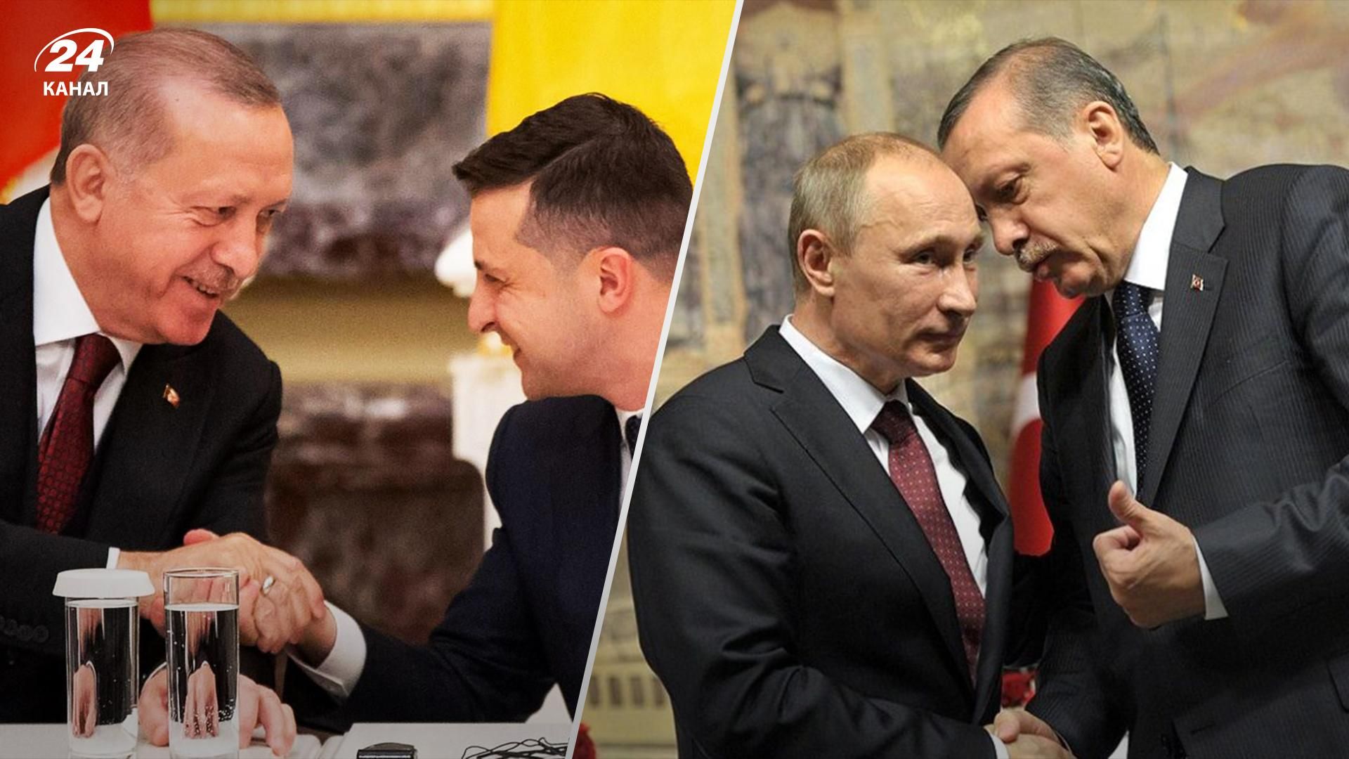 Туреччина хоче організувати зустріч Зеленського та Путіна – Ердоган пояснив мету