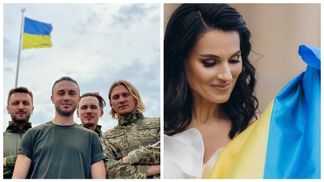 "Два цвета смелости": звездный бомонд засыпал сеть роскошными кадрами ко Дню флага