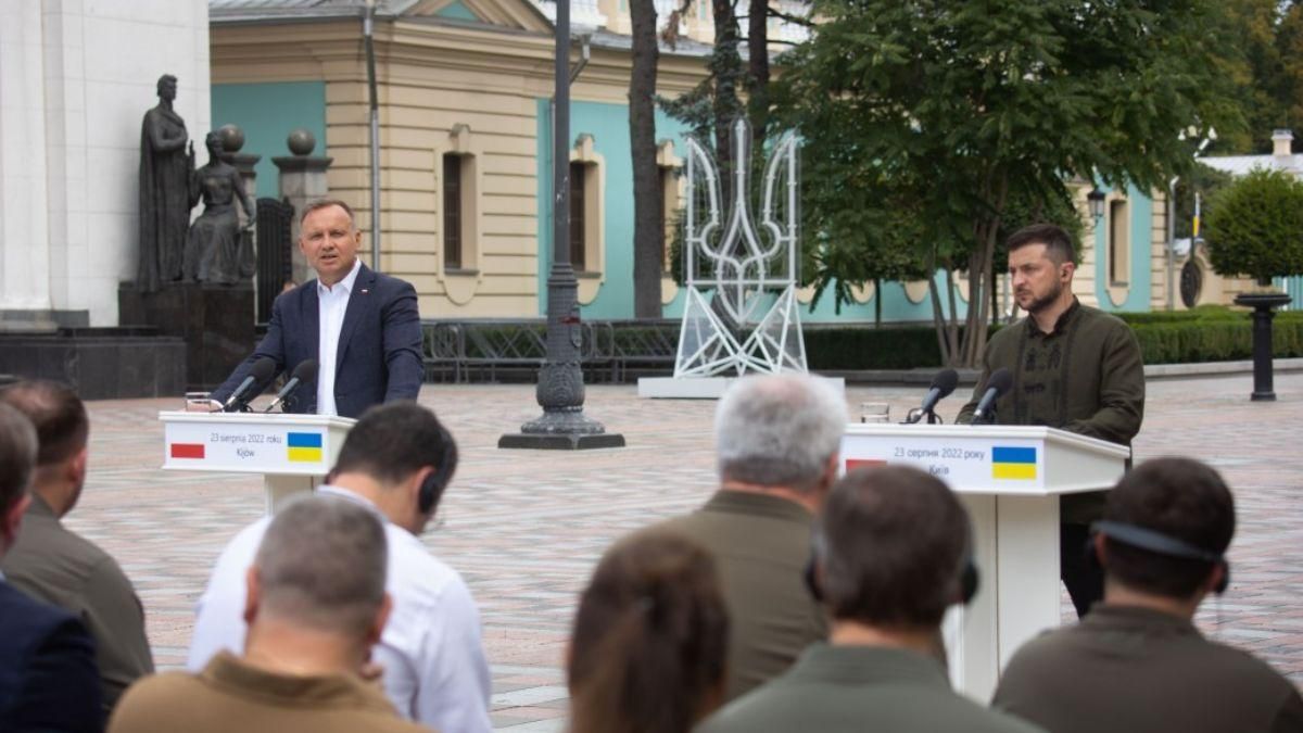 Дуда виступив на саміті Кримської платформи Дуда виступив на саміті Кримської платформи