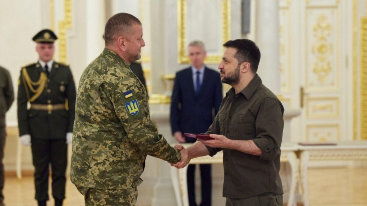 Зеленский прокомментировал слухи о конфликте с Залукжным - 24 Канал Зеленский прокомментировал слухи о конфликте с Залукжным - 24 Канал