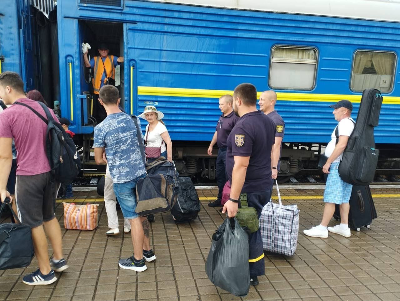 Эвакуация из Донбасса