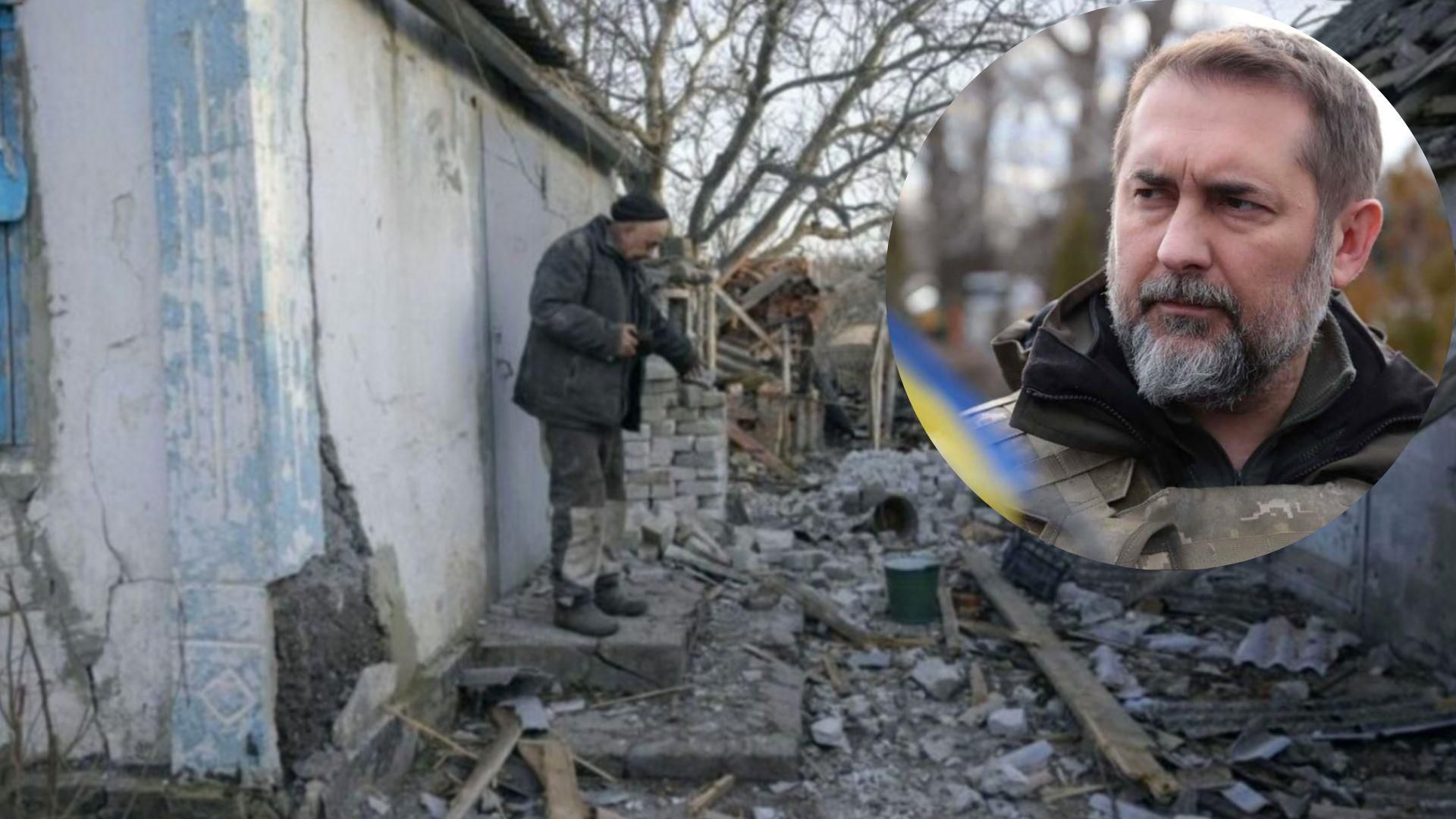 Гайдай розповів про зруйновані міста Луганщини Гайдай розповів про зруйновані міста Луганщини