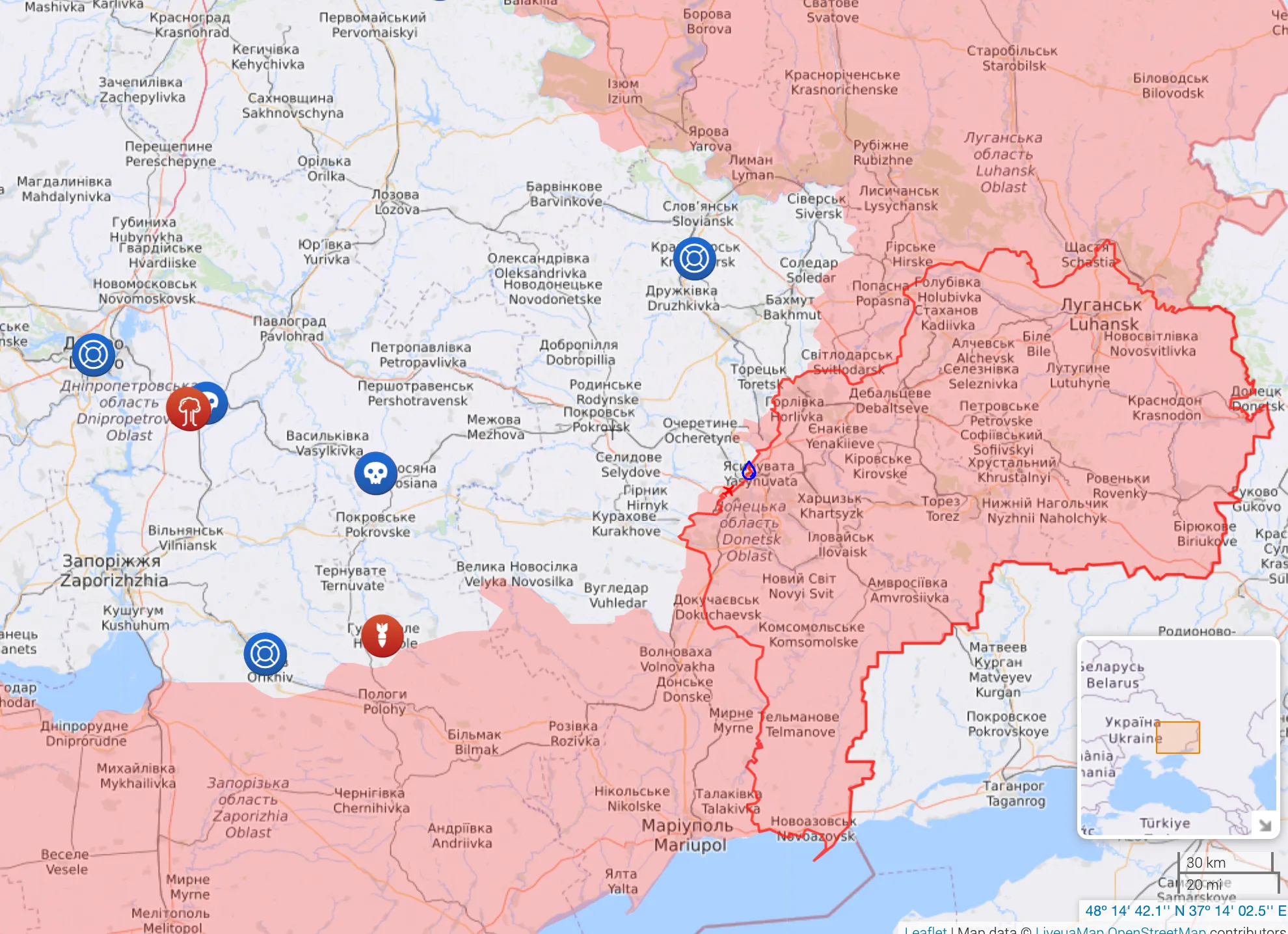 Ситуація на Донбасі Ситуація на Донбасі