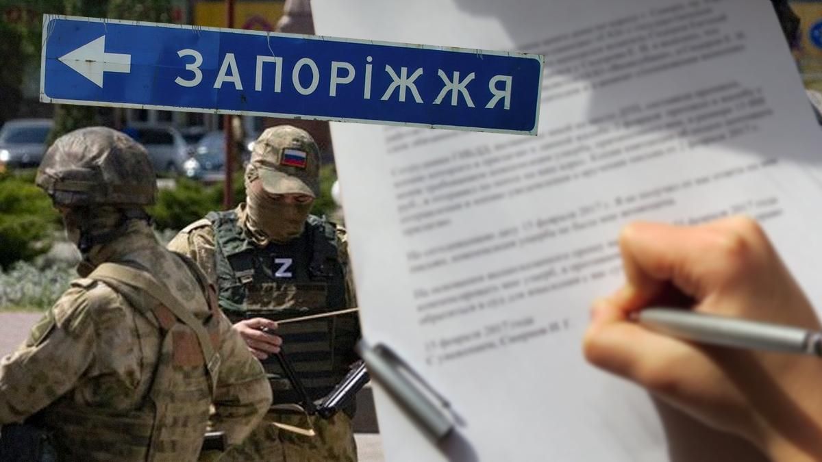 Російські окупанти запустили групи агітаторів за референдум на Запоріжжі