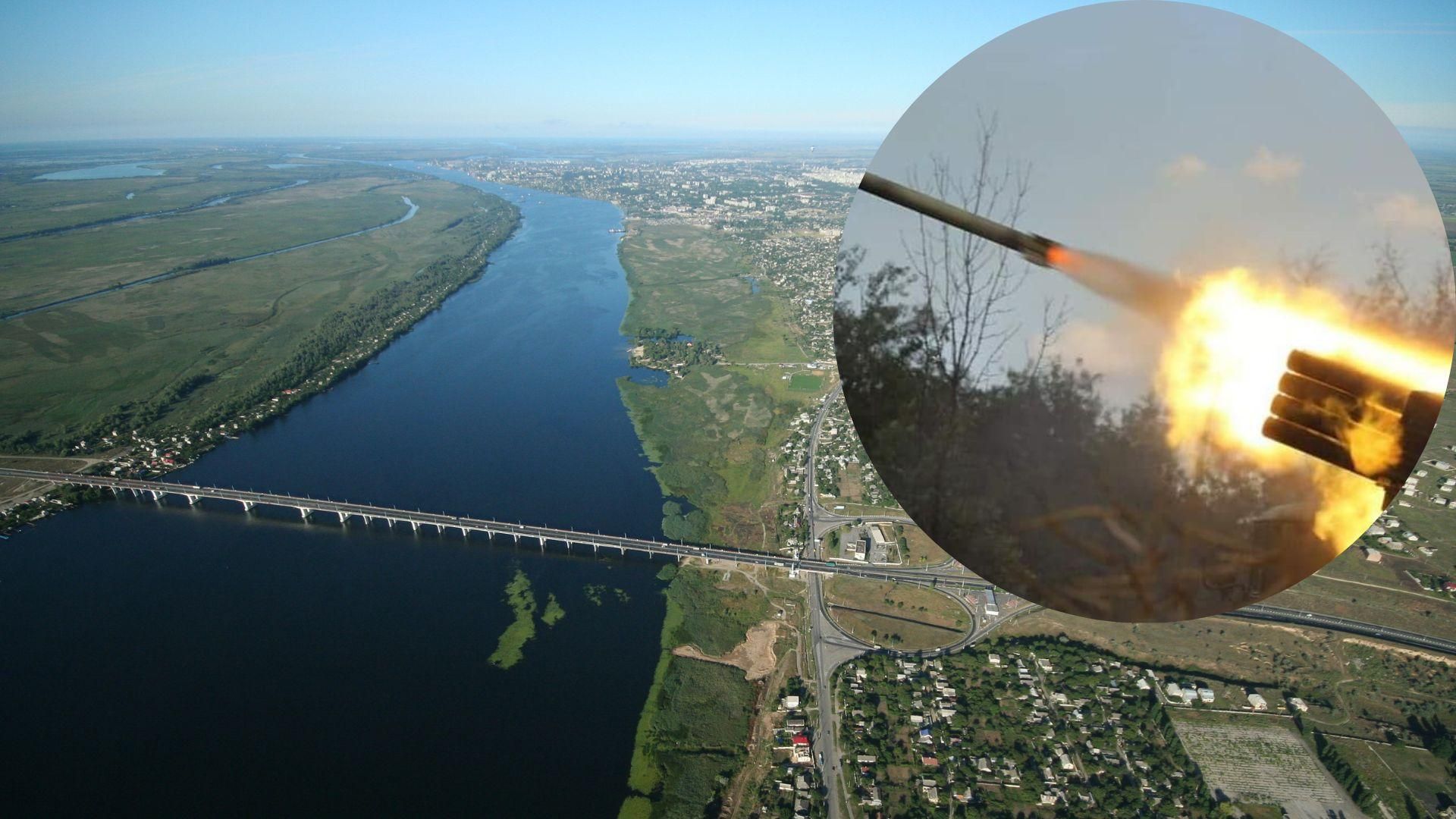 ЗСУ знову вдарили по Антонівському та Каховському мостах ЗСУ знову вдарили по Антонівському та Каховському мостах