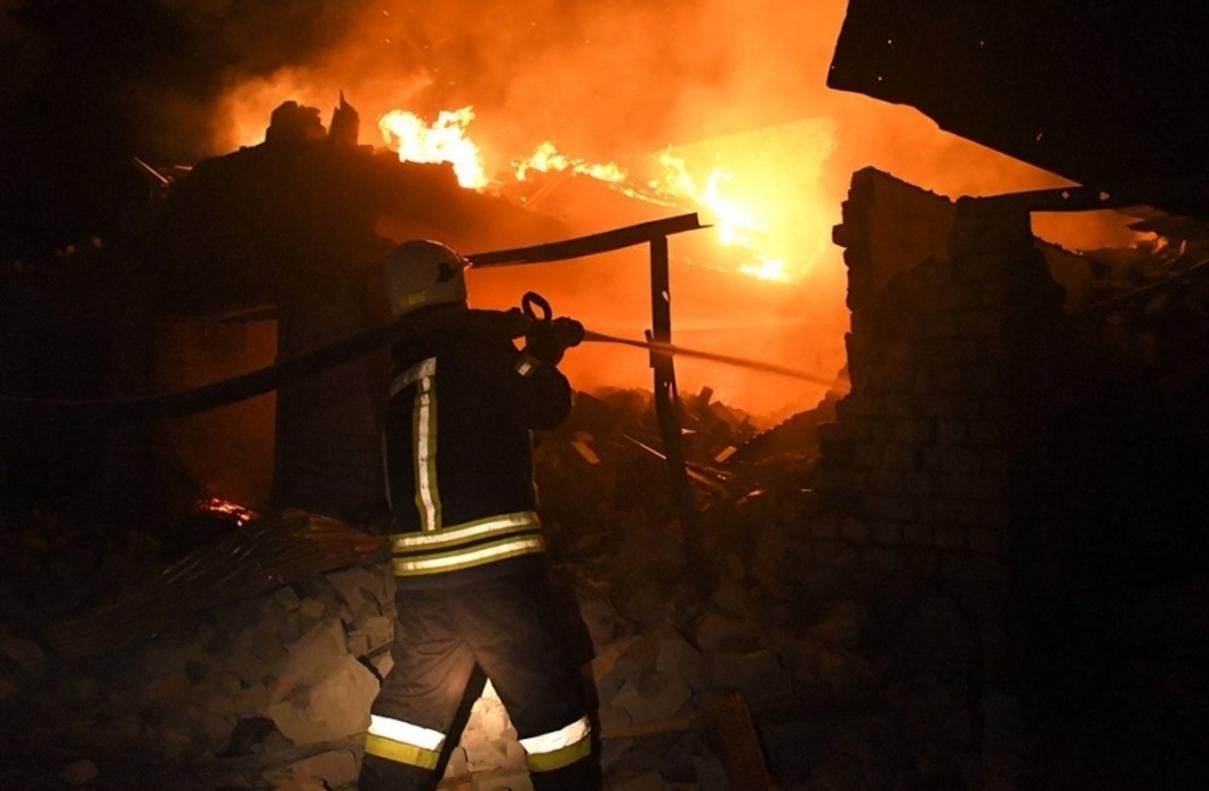 Пожежа в Миколаєві, фото ілюстративне Пожежа в Миколаєві, фото ілюстративне