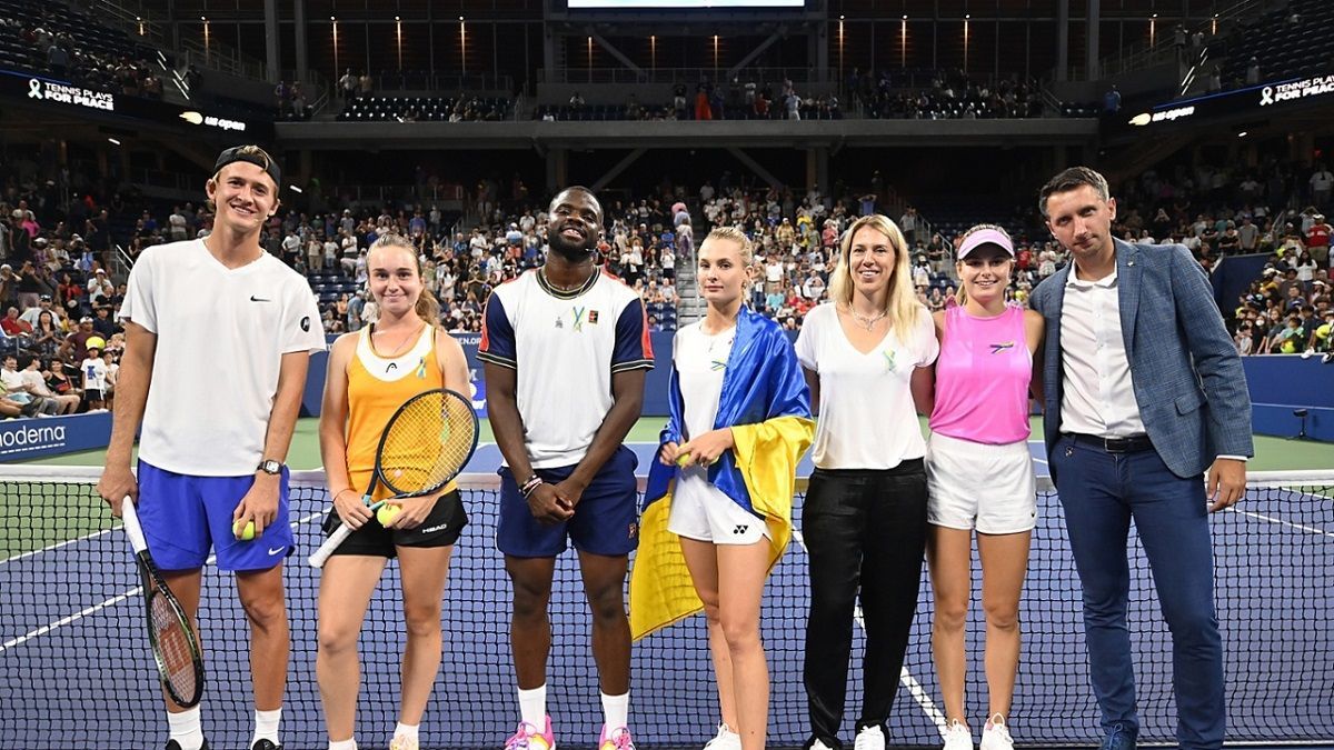 Us Open-2022 – зірки тенісу зіграли у благодійному матчі на підтримку України
