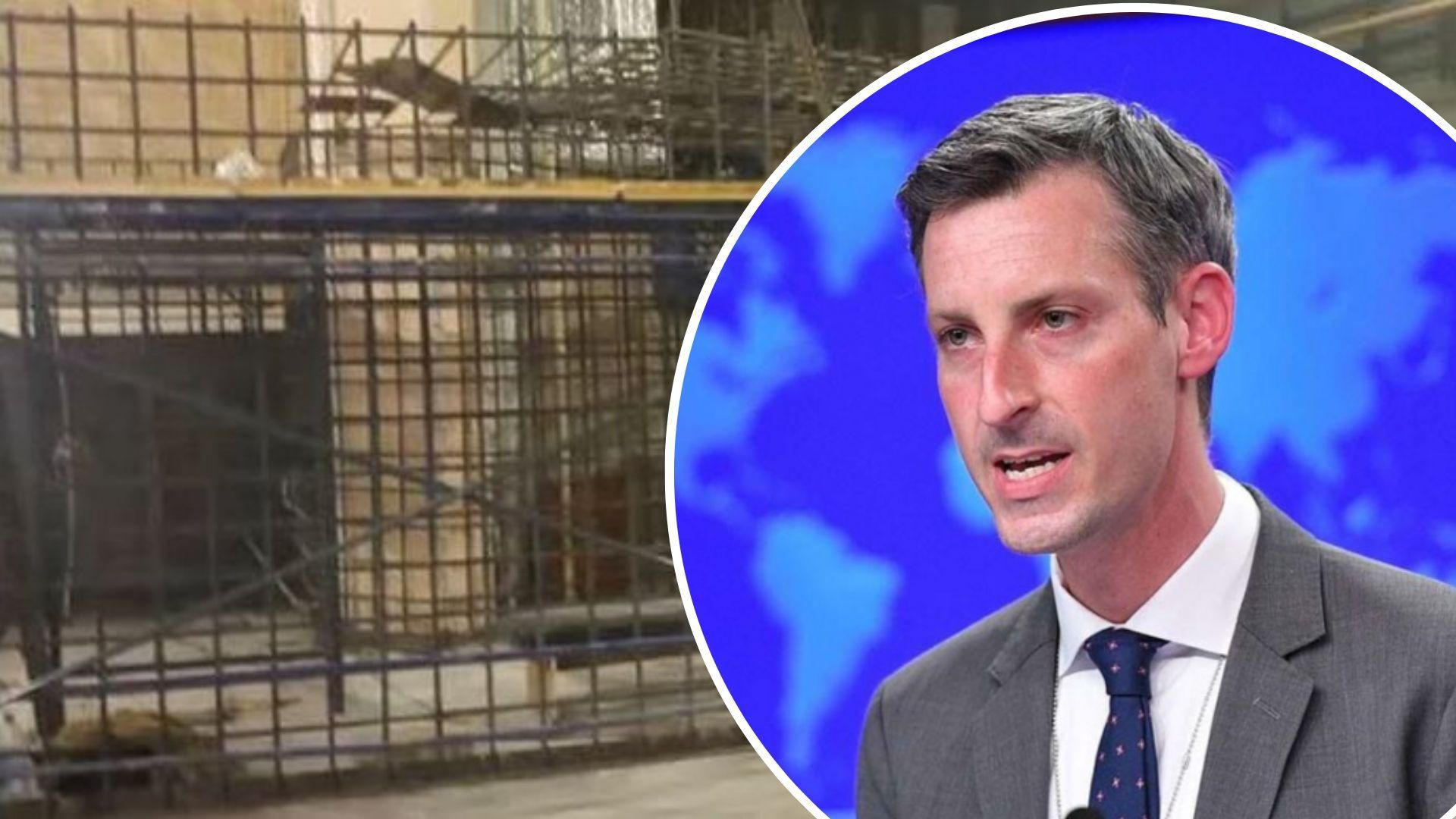 Дерджеп США осудил планы России провести судилище над пленными Дерджеп США осудил планы России провести судилище над пленными