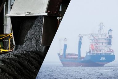 Экспорт российского угля морским путем фактически остановлен