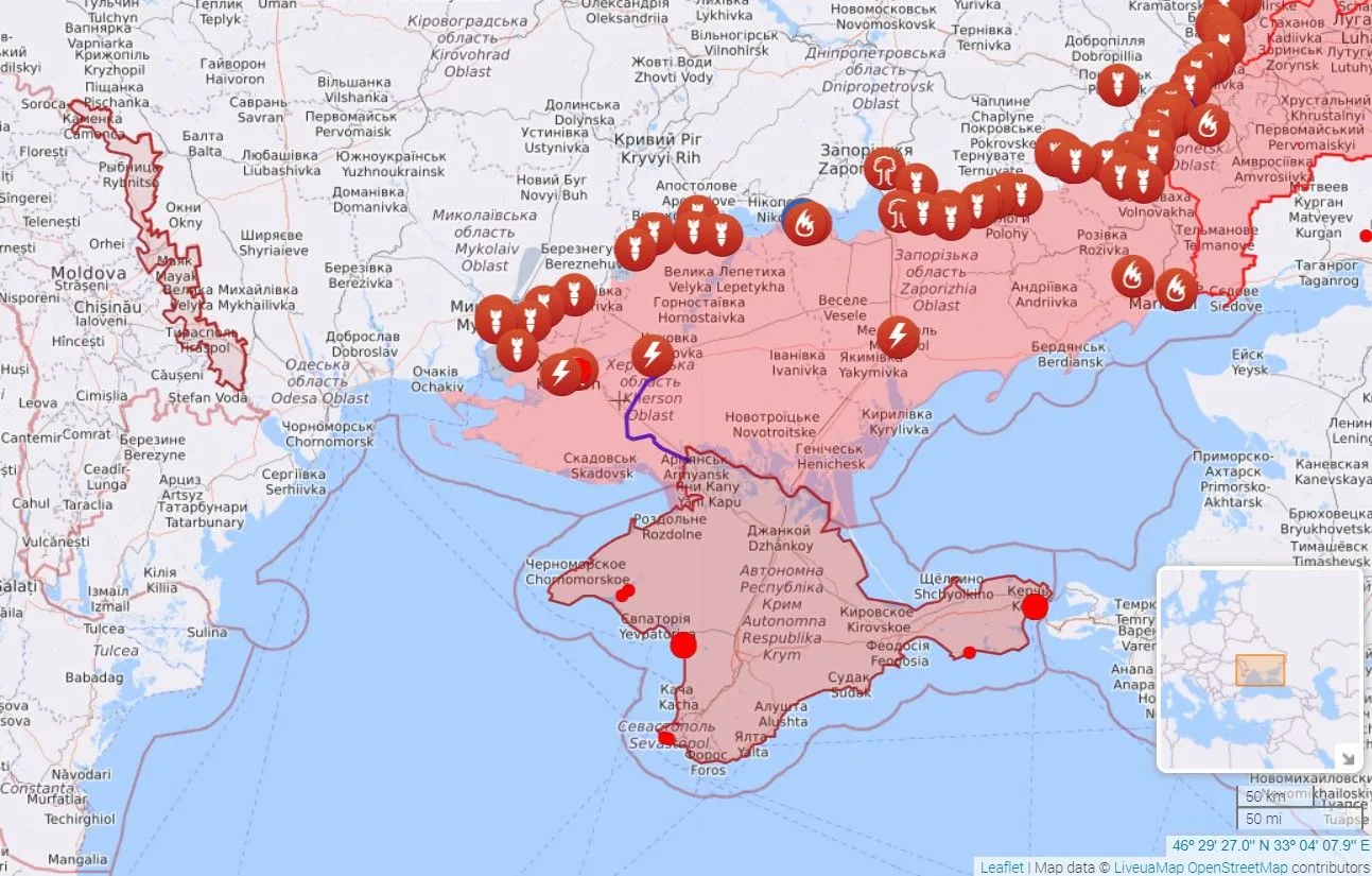 Яка обстановка на Півдні Яка обстановка на Півдні
