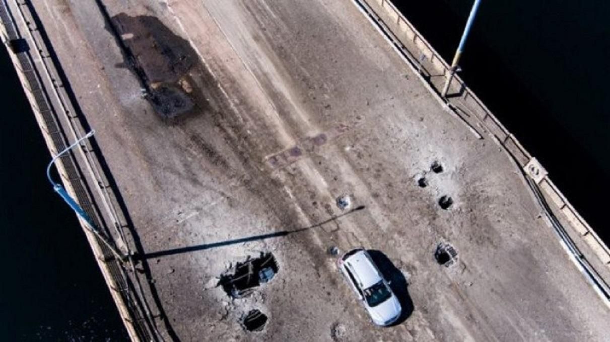 ЗСУ підтвердили удари по Антонівському мосту ЗСУ підтвердили удари по Антонівському мосту