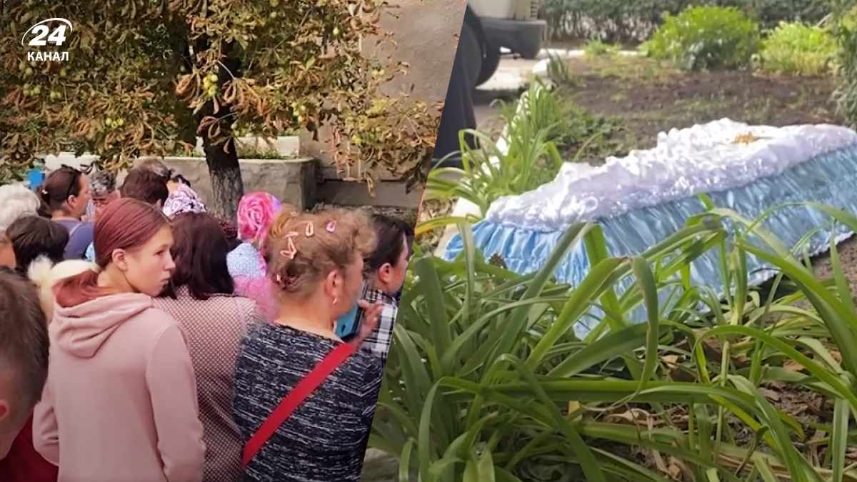 У Чаплиному прощаються з двома хлопчиками У Чаплиному прощаються з двома хлопчиками