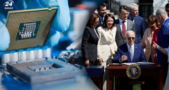 Байден подписал закон о субсидиях производителям чипов на 52 миллиарда долларов