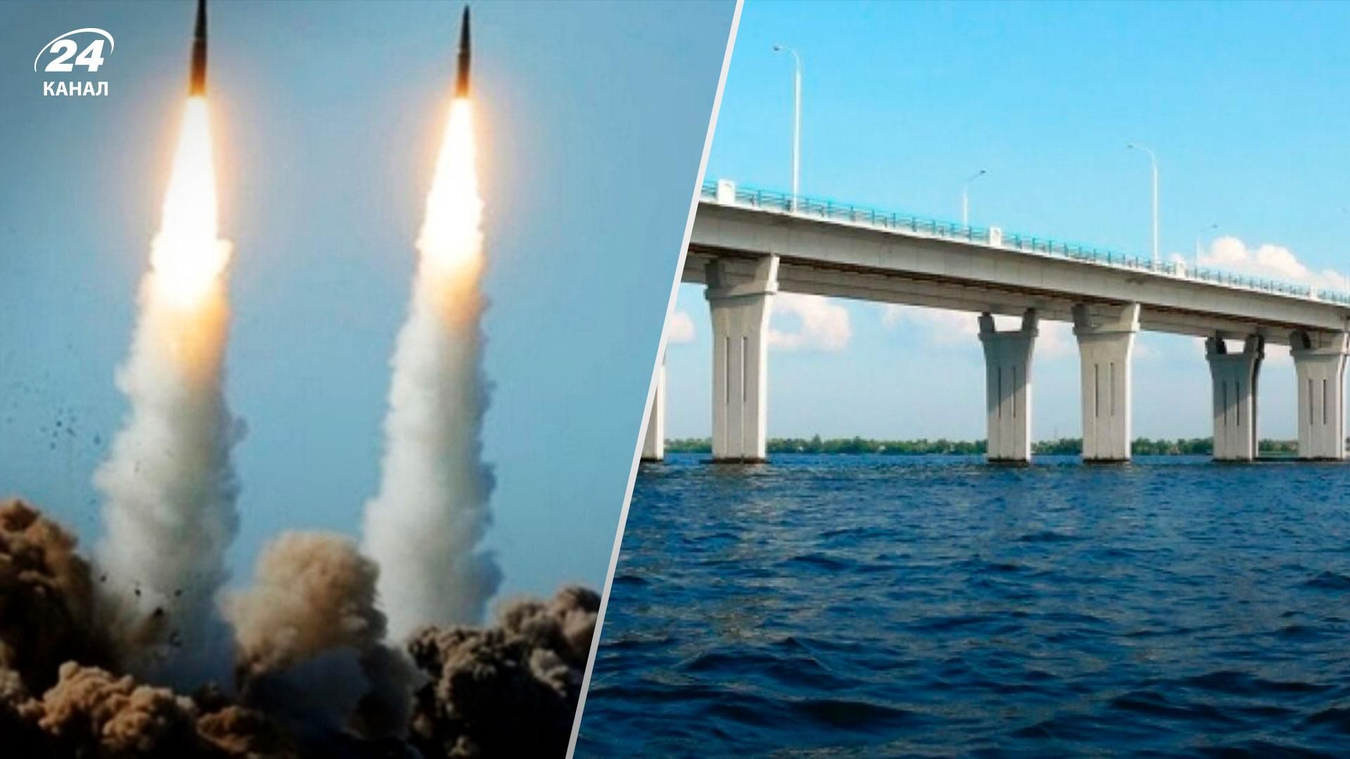 Удари по Антонівському мосту – коментар Соболевського – 24 Канал Удари по Антонівському мосту – коментар Соболевського – 24 Канал