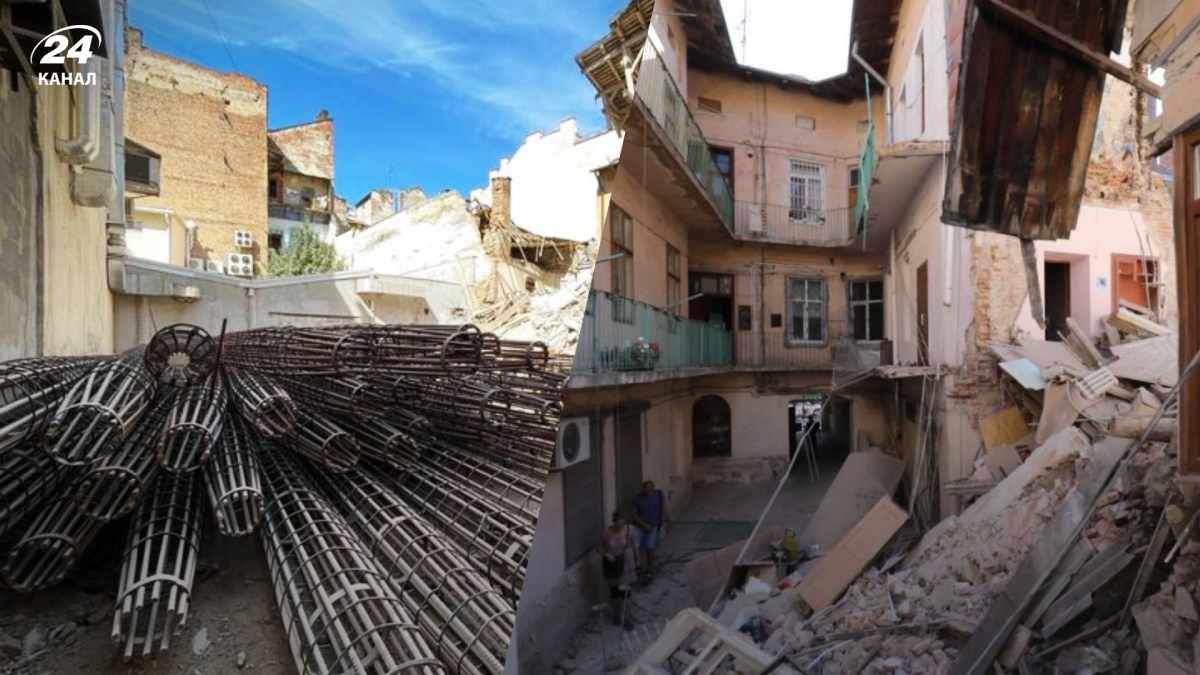 Во Львове 26 августа 2022 года обрушился дом из-за ремонтов в соседнем доме Во Львове 26 августа 2022 года обрушился дом из-за ремонтов в соседнем доме