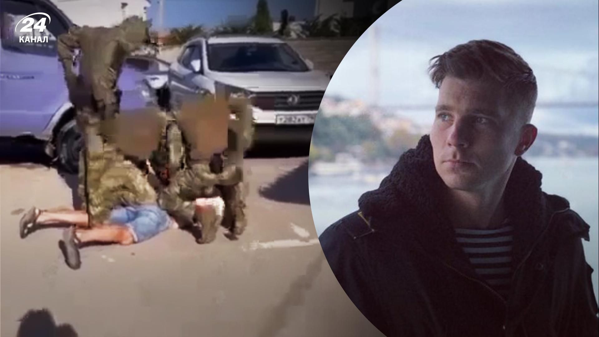 В Крыму задержали мужчину, который пел "Ой, в лугу красная калина" В Крыму задержали мужчину, который пел "Ой, в лугу красная калина"