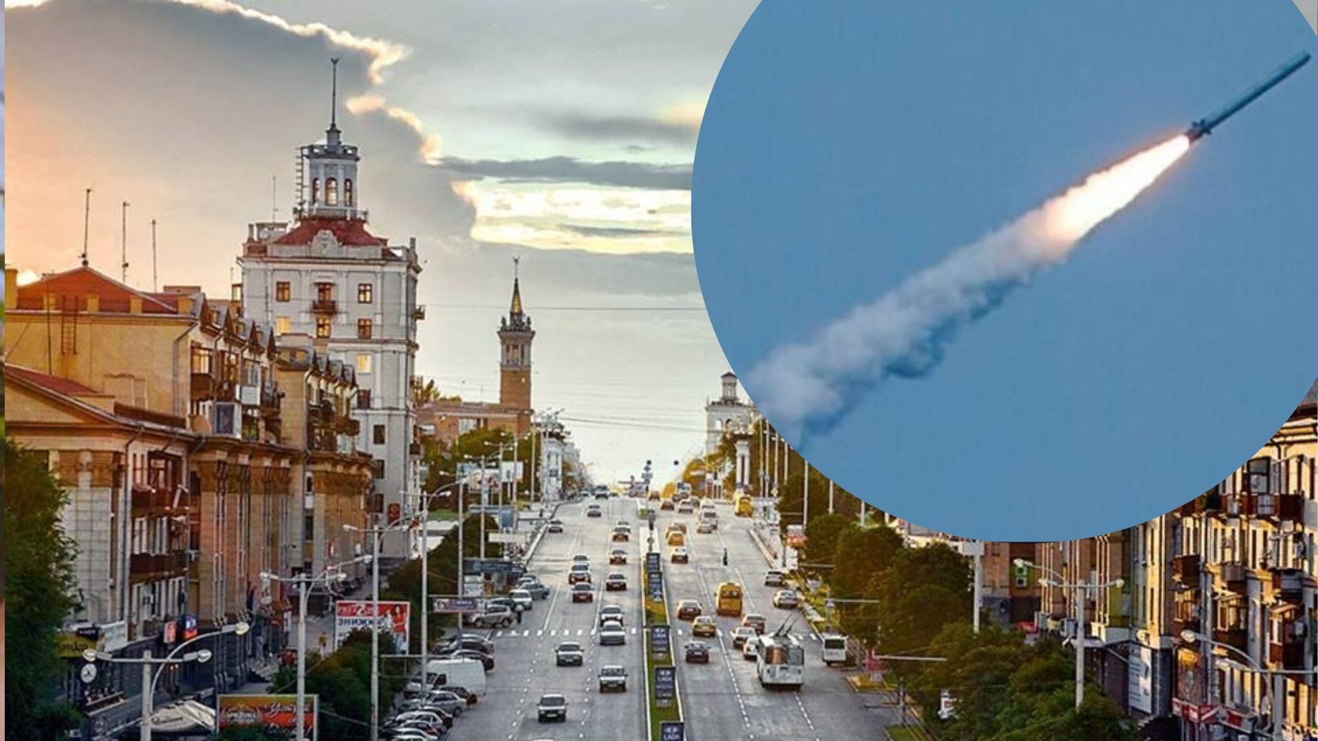 россия ночью атаковала ракетами Запорожья россия ночью атаковала ракетами Запорожья