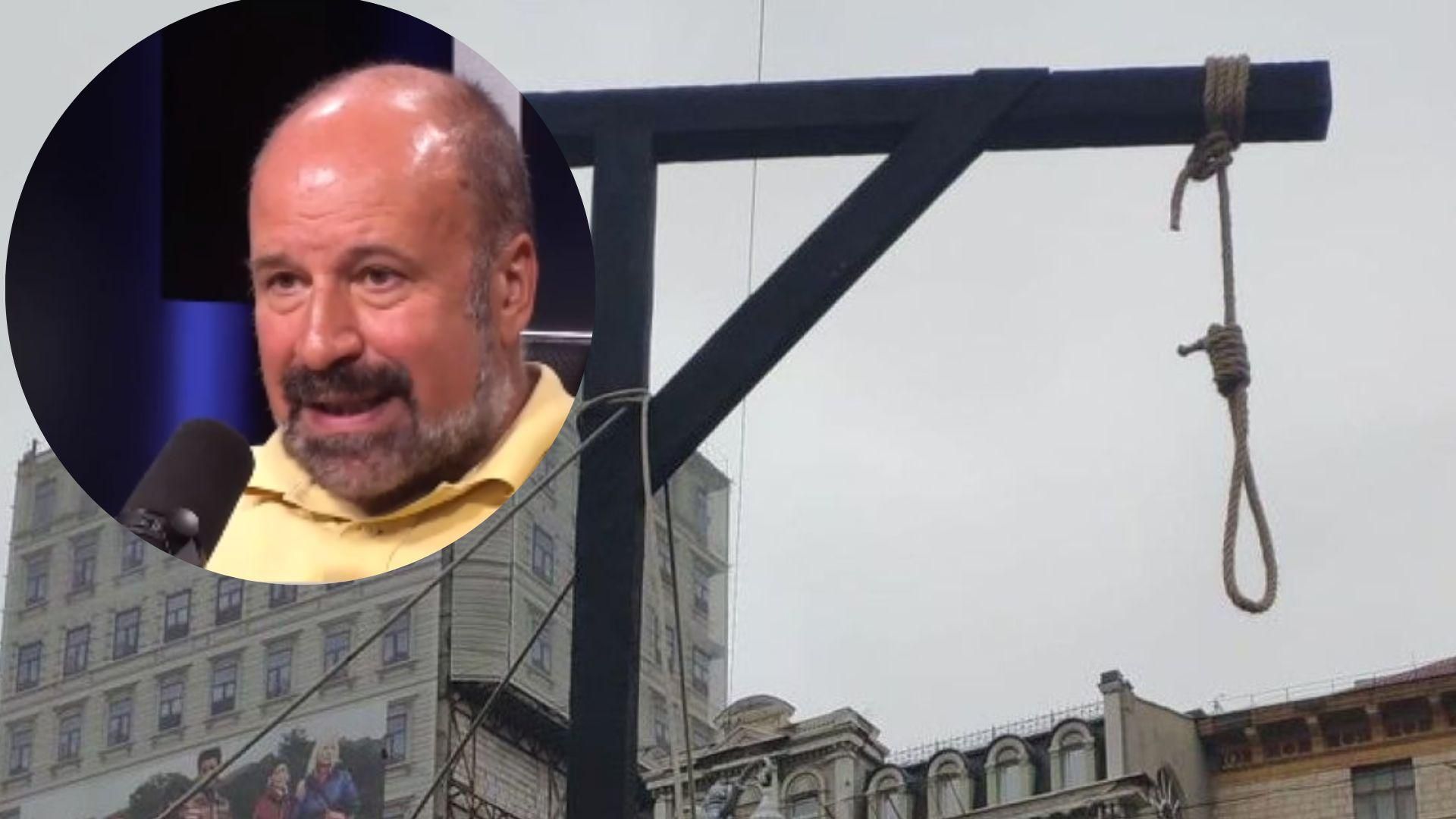 російський пропагандист пообіцяв українським колаборантам шибеницю російський пропагандист пообіцяв українським колаборантам шибеницю