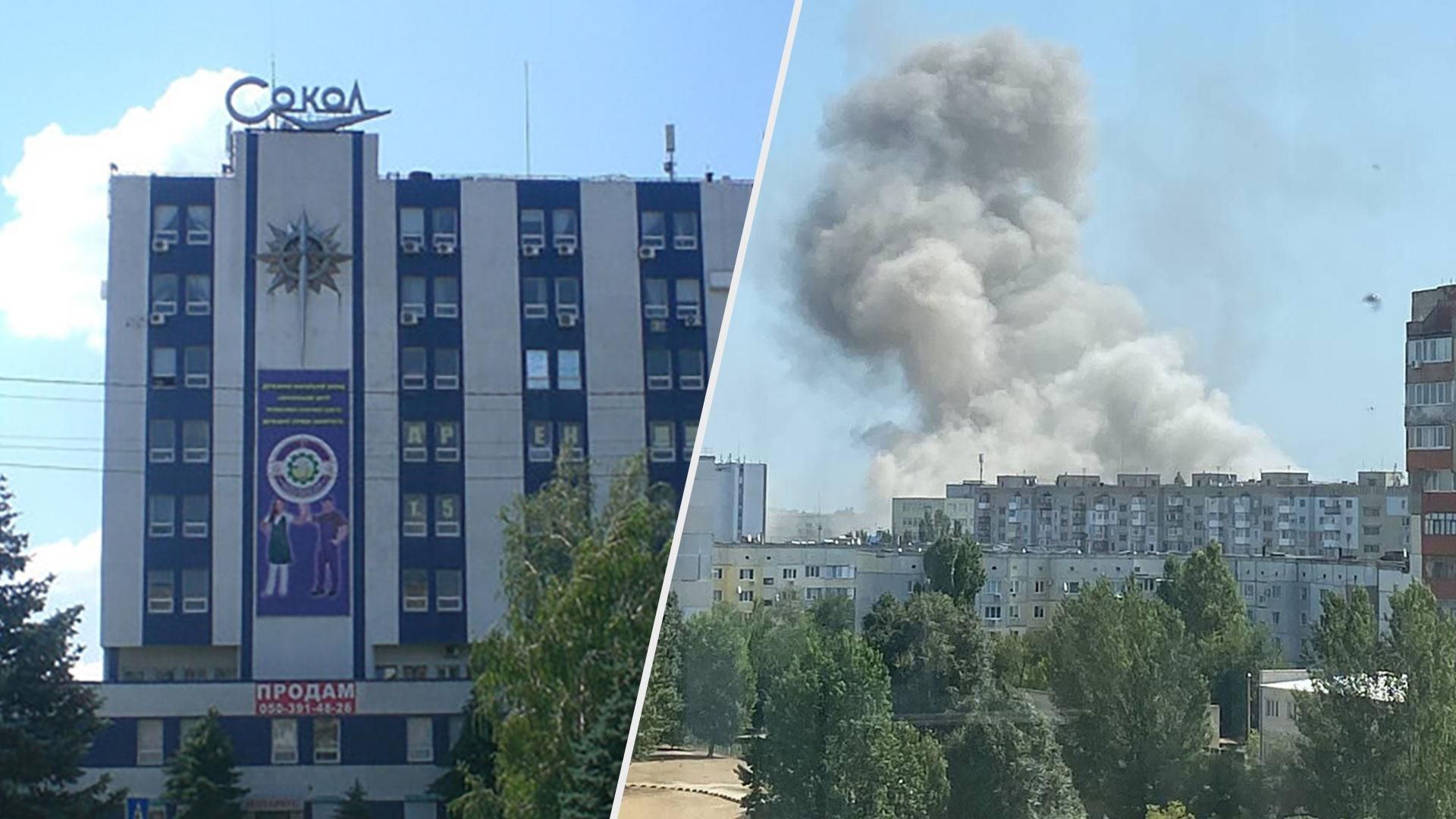 На заводі Сокіл у Новій Каховці прогриміли вибухи - завод Сокіл на карті - 24 Канал На заводі Сокіл у Новій Каховці прогриміли вибухи - завод Сокіл на карті - 24 Канал