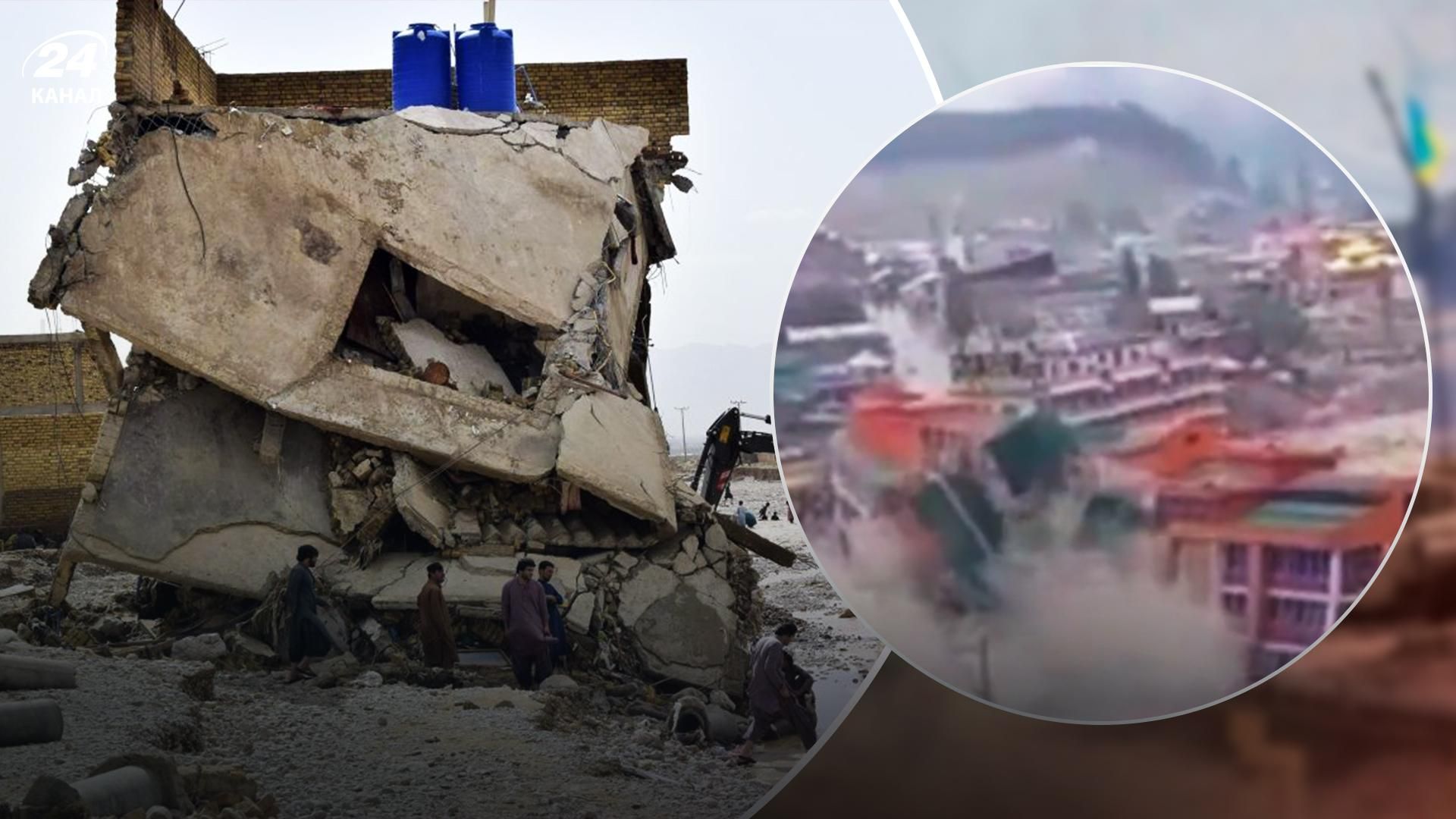 У Пакистані змило готель водою - відео наслідків - 24 Канал У Пакистані змило готель водою - відео наслідків - 24 Канал