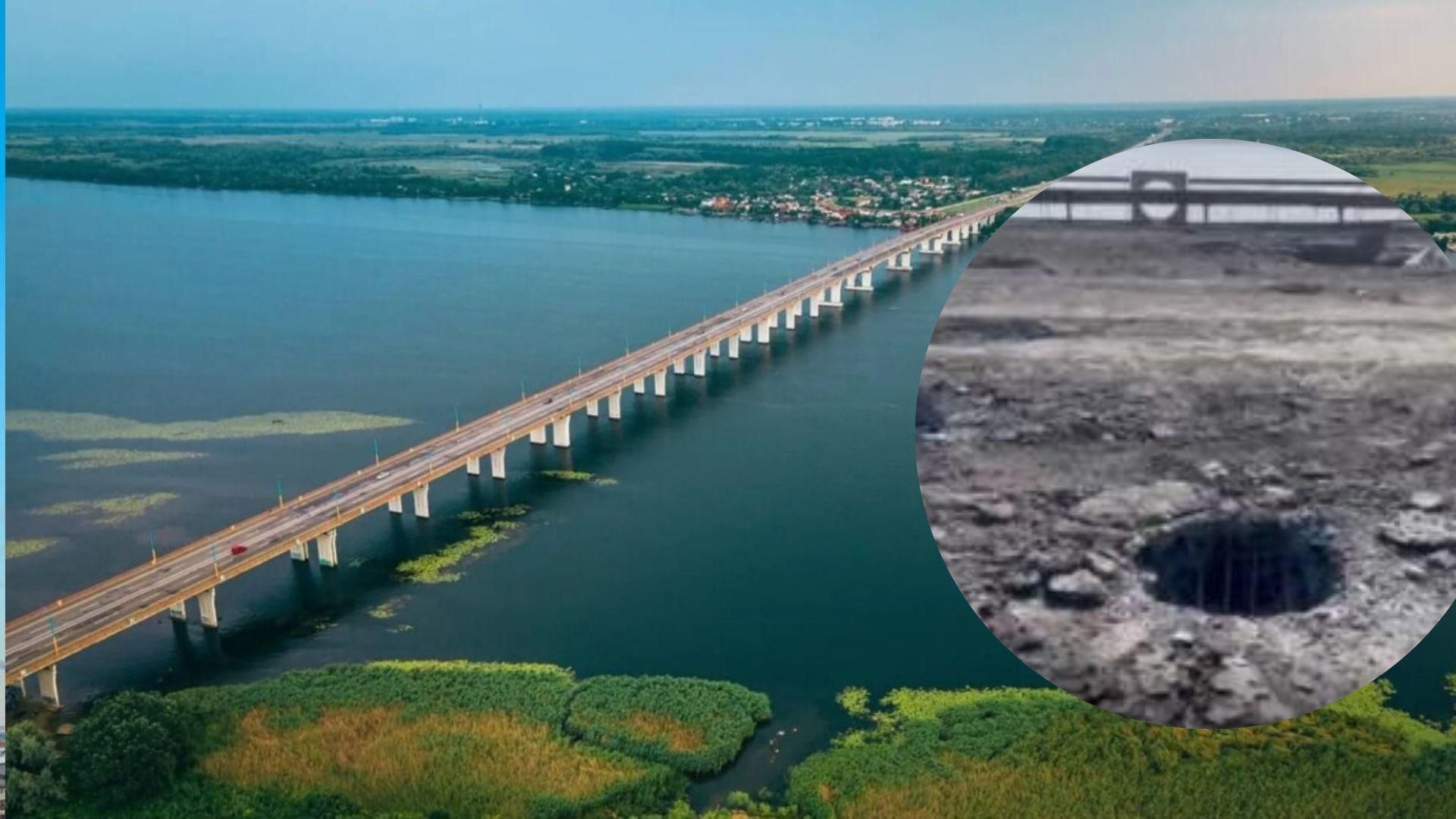 росіяни звели понтонну переправу на половину довжини Антонівського мосту