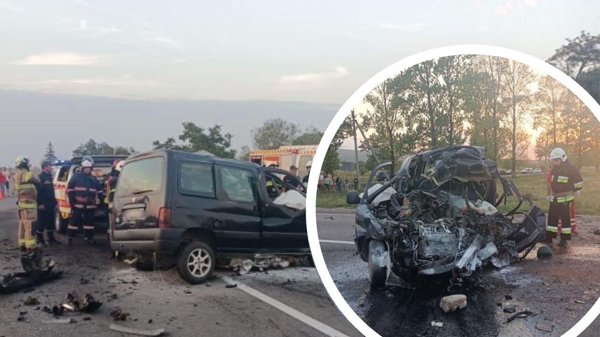 На Прикарпатье масштабное ДТП На Прикарпатье масштабное ДТП