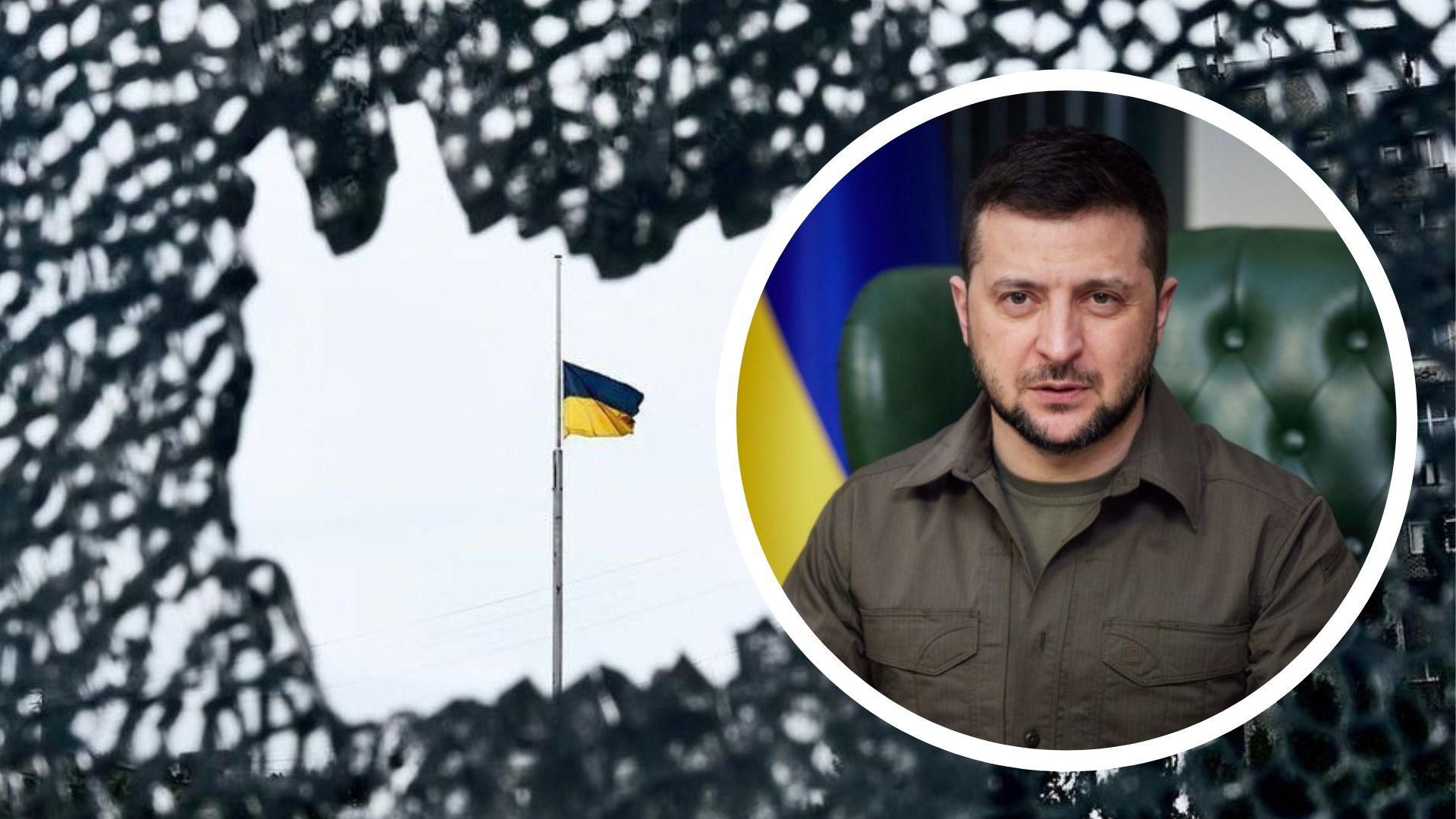 Зеленский о павших героях Зеленский о павших героях