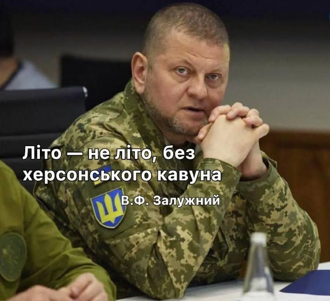 Залужный говорит правду Залужный говорит правду