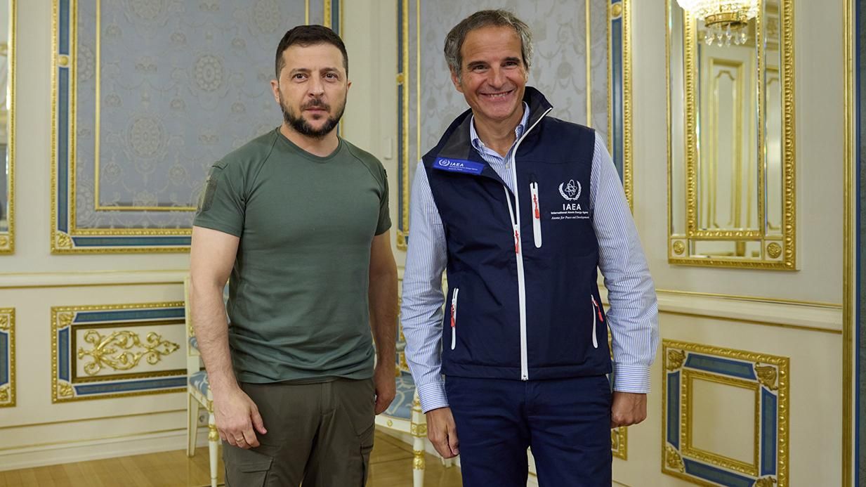 Зеленський і глава МАГАТЕ зустрілися у Києві - деталі зустрічі - Новини України - 24 Канал Зеленський і глава МАГАТЕ зустрілися у Києві - деталі зустрічі - Новини України - 24 Канал