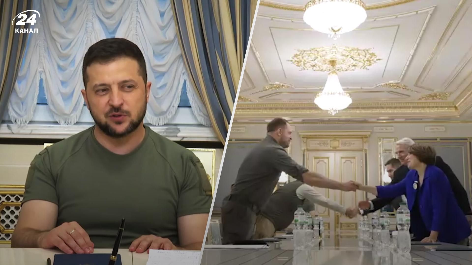 Володимир Зеленський у Києві зустрівся з американськими сенаторами – перші деталі Володимир Зеленський у Києві зустрівся з американськими сенаторами – перші деталі