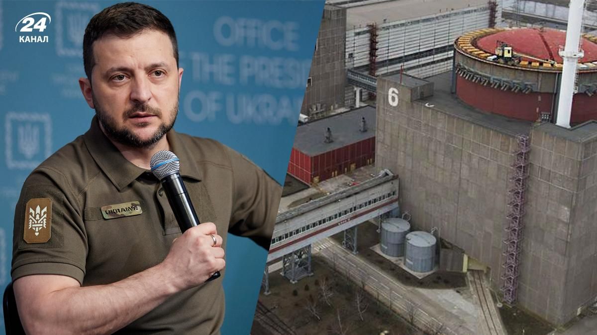 Зеленский прокомментировал необходимость демилитаризировать ЗАЭС Зеленский прокомментировал необходимость демилитаризировать ЗАЭС