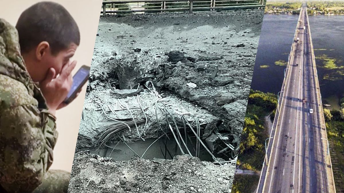 оккупанты жалуются из-за разбитых мостов на Юге оккупанты жалуются из-за разбитых мостов на Юге