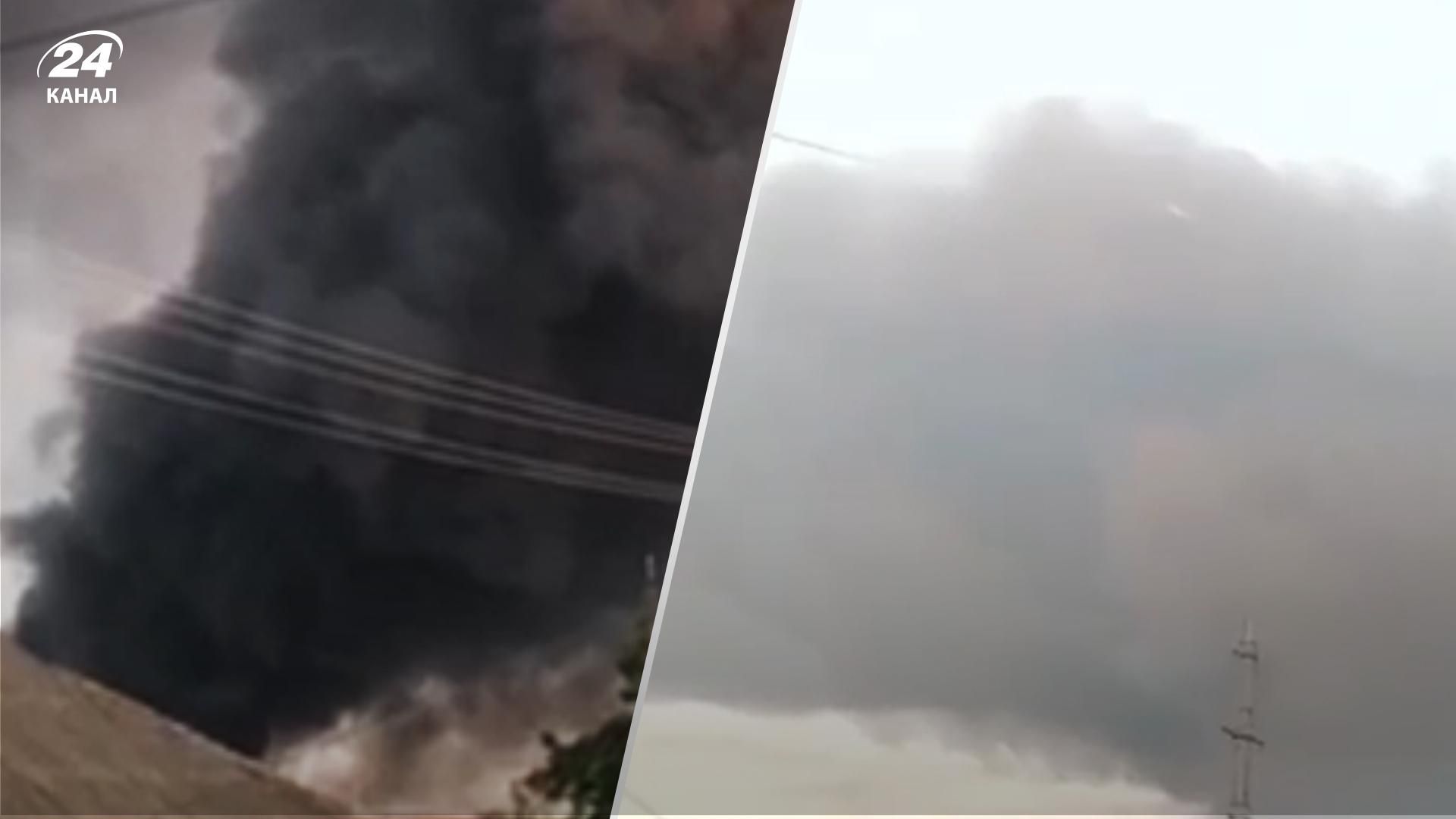 У Красногвардійську спалахнула нафтобаза окупантів – нова бавовна у Криму
