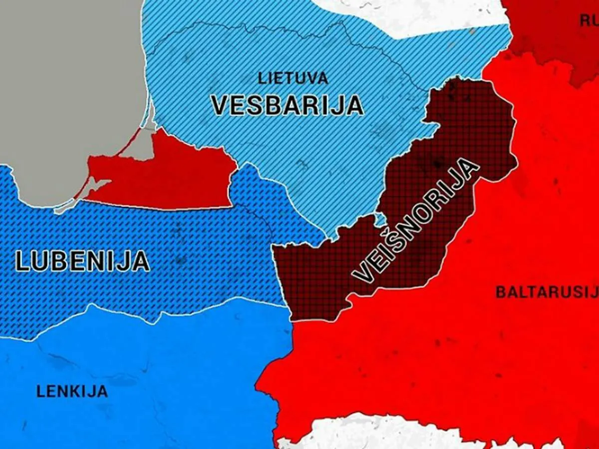 Вейшнорія на карті / фото з відкритих джерел Вейшнорія на карті / фото з відкритих джерел