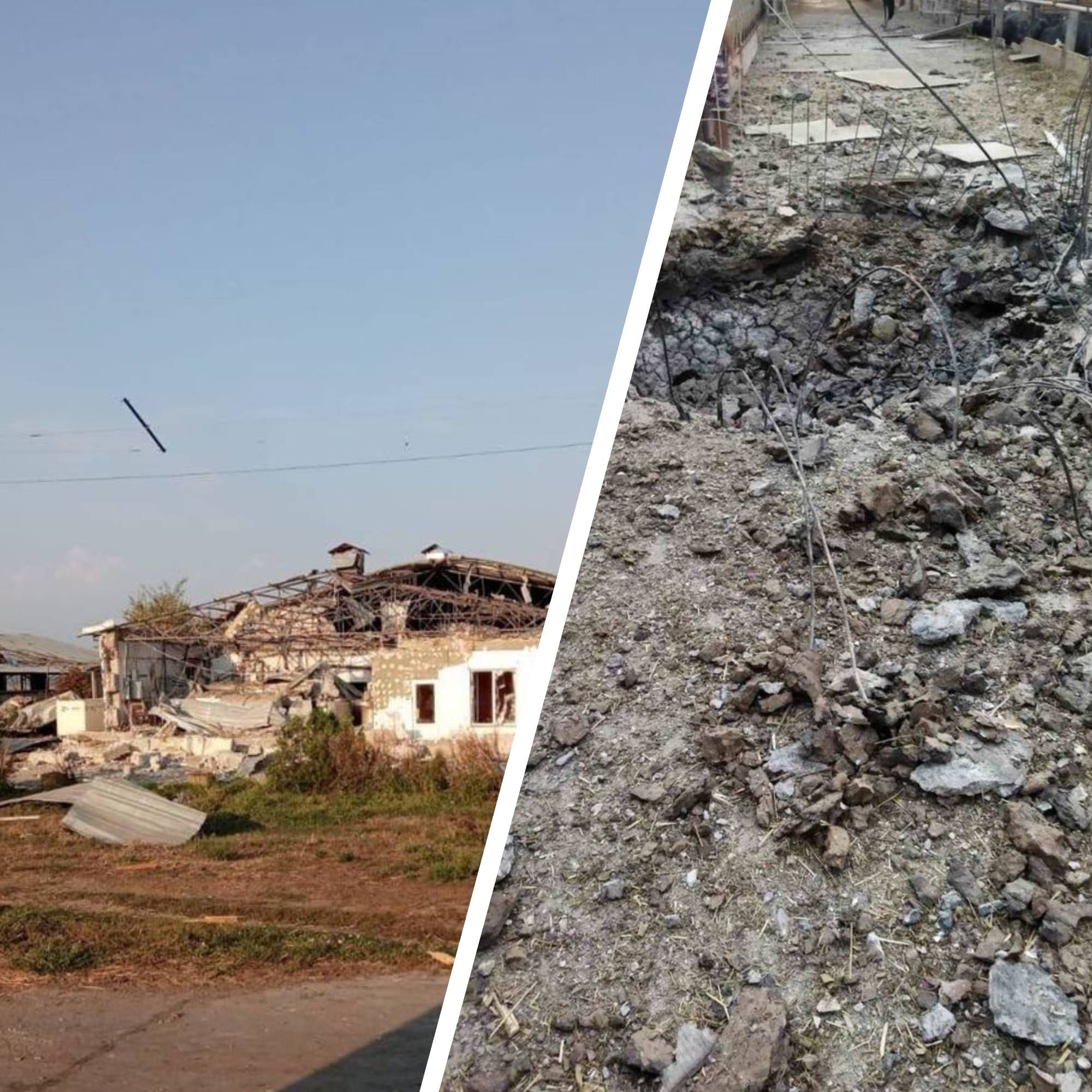 Запорізька область - як окупанти обстріляли ферму Запорізька область - як окупанти обстріляли ферму