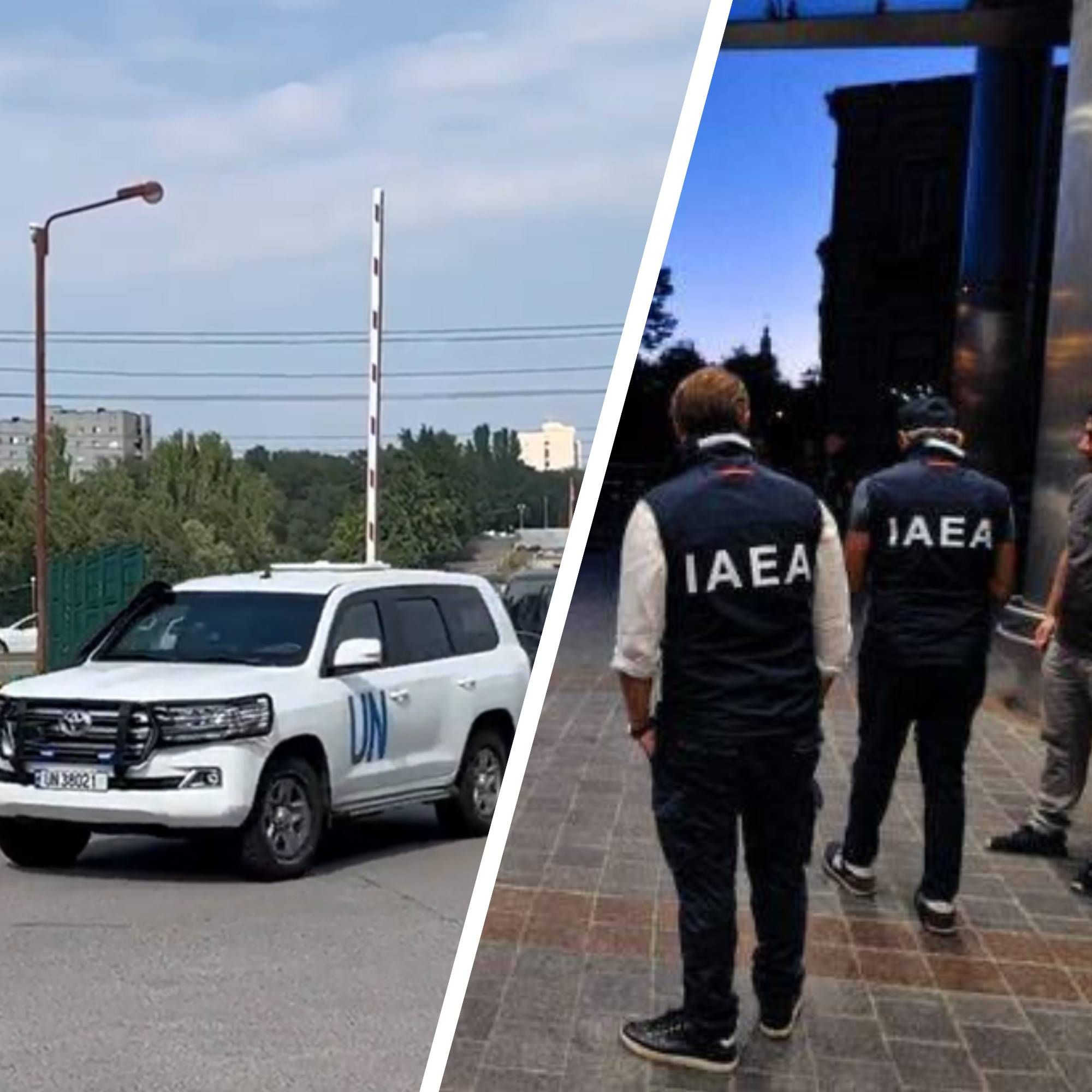 Миссия МАГАТЭ прибыла в Запорожье Миссия МАГАТЭ прибыла в Запорожье