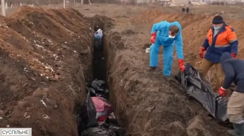 Братские могилы в Мариуполе Братские могилы в Мариуполе