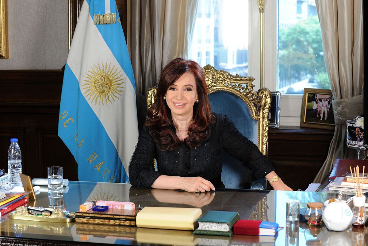 Вице-президент Аргентина Кристина Киршнер