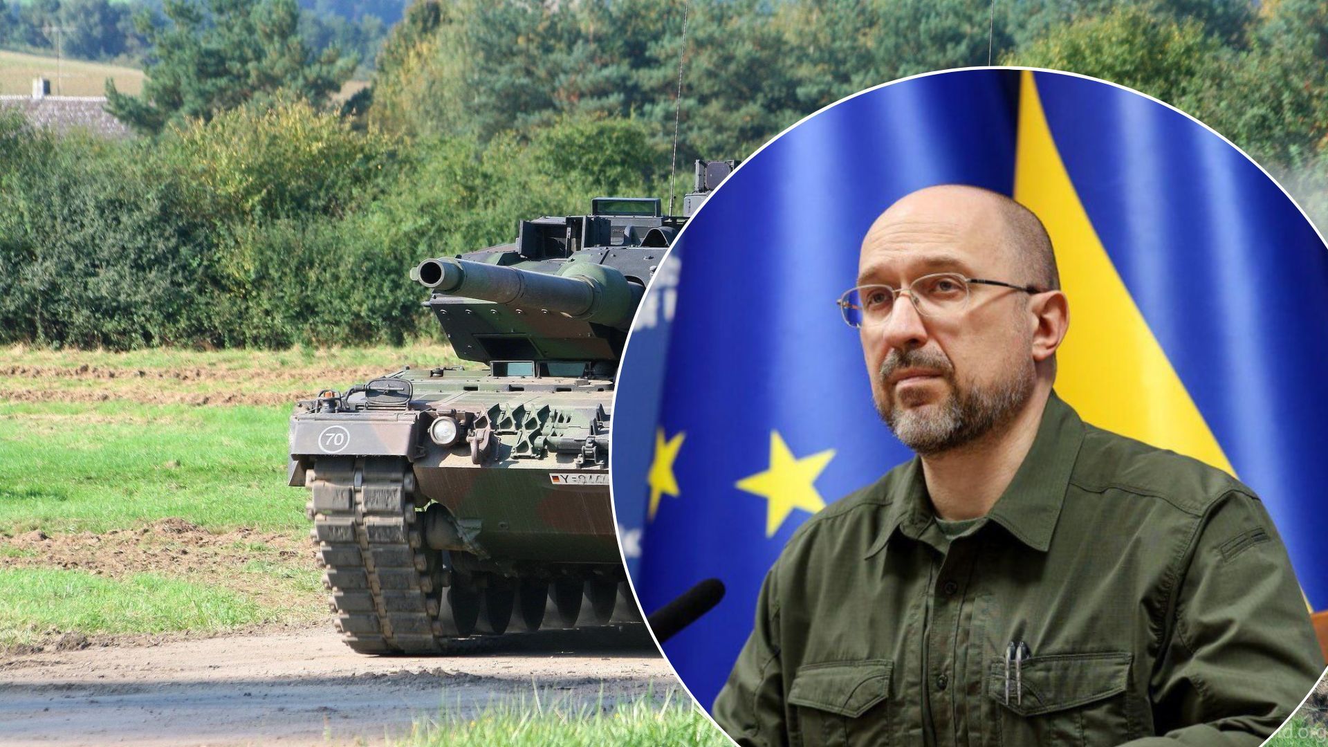 Шмигаль просив Німеччину і США надати Україні бойові танки